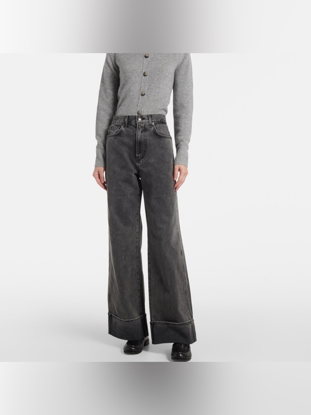 VERONICA BEARD TAYLOR RELAXED WIDE LEG JEANS